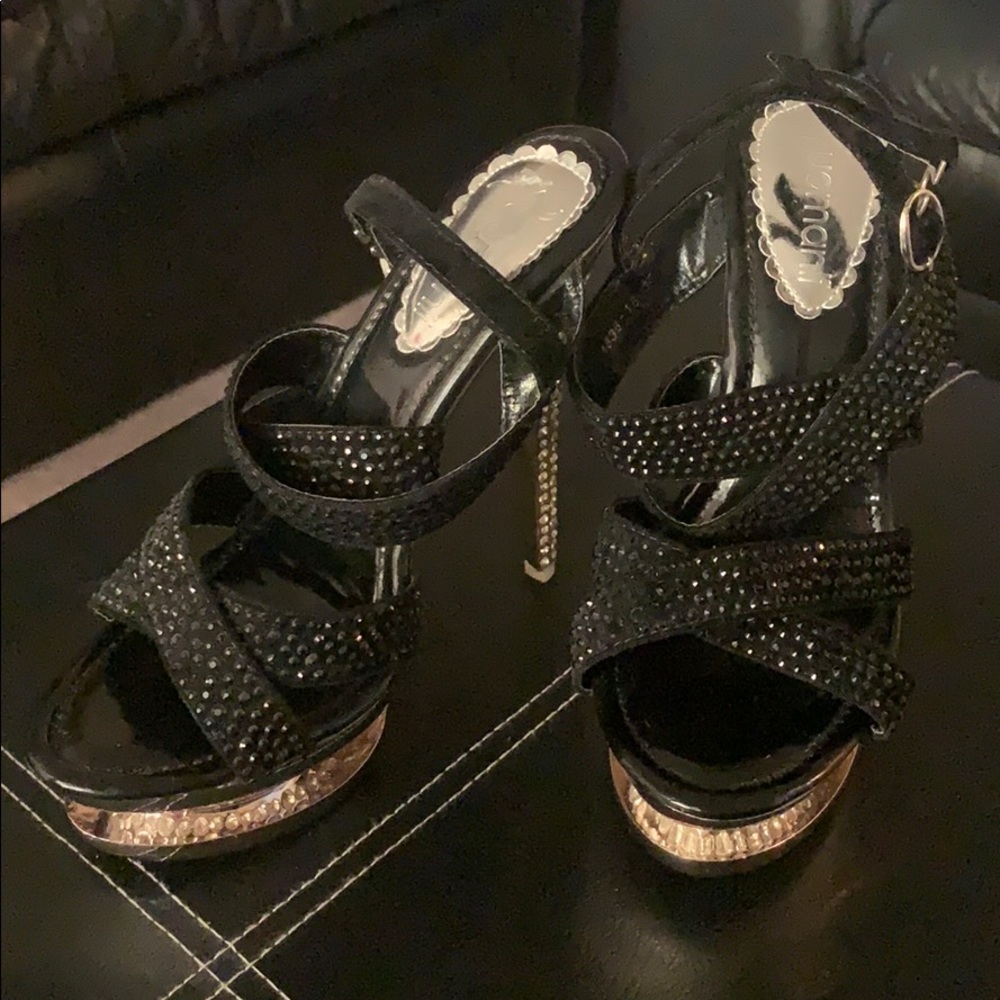 Rhinestone Heels 4”